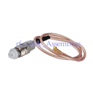 Mini PCI u.fl to FME Female Adapter Pigtail Cable RG178 8" Flexible for WiFi - Picture 1 of 3