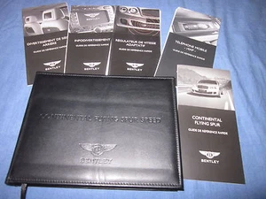 2009 2010 BENTLEY CONTINENTAL FLYING SPUR SPEED OWNERS MANUAL FRENCH - Bild 1 von 1