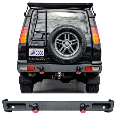 Vijay For 1999-2004 Land Rover Discovery II Rear Bumper with Lights and D-Ring - Image 1 of 4