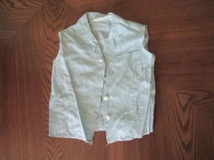 Vintage 50s Young Girls  sleevless Checkered Top by Stoneswear Size 3T GREAT Sha - Picture 1 of 6