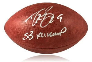 Drew Brees handsigniert beschriftet SB Football New Orleans Saints BAS COA signed - Bild 1 von 5