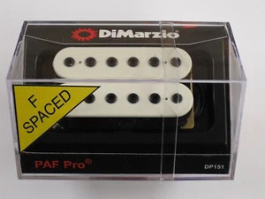 DiMarzio F-spaced PAF Pro Humbucker White DP 151 - Picture 1 of 1