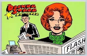 Cartolina Brenda Starr - Dale Messick - 1995 FDC USPS Comics Collezione Classica - Foto 1 di 2