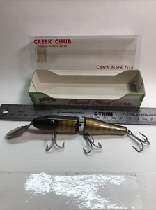 creek chub pikie jointed Fishing Lure, With It’s Original Box Never Fished Cond - Picture 1 of 6