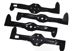 Jeu de 4 couteaux X 46 CM pour 92 HUSQVARNA CT135 CTH135 CT151 CTH151 CTH155 ... - Photo 1/4