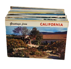 Mixed Lot of 100 Vintage Postcards 1900's to Now Posted & Unposted (G40D) - Picture 1 of 4