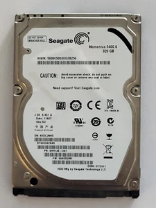 ST9320325AS, PN: 9HH13E-287, SN: 6VDCJNHS, WU, FW: 3SDM1, Seagate 320Gb 2.5" HDD - Picture 1 of 2