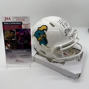 Grayson McCall Autographed Chrome 2020 Mini Helmet Signed Coastal Carolina JSA - Picture 1 of 9
