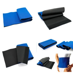 US 2-4 Pc Waist Trimmer Belt Stomach Weight Loss Fat Burner Slim Sweat Band Wrap - Picture 1 of 21