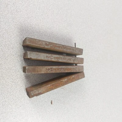 Lot 4 Ridgid Bolt Pipe Threader Chaser? Dies 1/2 20 UNF 3.25" Long READ - Image 1 of 4