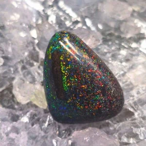 “Wanderer’s Prism” Andamooka High-grade Treated Double-sided Matrix Opal 24.20ct - Picture 1 of 9