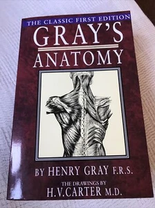 GRAY'S ANATOMY THE CLASSIC FIRST EDITION-HENRY GRAY - Picture 1 of 1