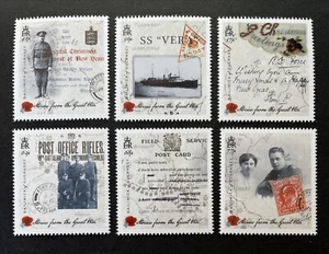 GUERNSEY 2015 MNH STORIES OF THE GREAT WAR SET - Picture 1 of 1