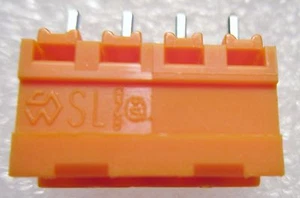 SL4/180-4.5SN WEIDMULLER 300V 10 AMP 01116 CONNECTOR SCREW TERMINAL - Picture 1 of 1