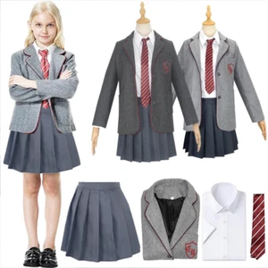 Kids Roald Dahl’s Matilda the Musical Cosplay Childs Book Week Costume Uniform - Picture 1 of 26