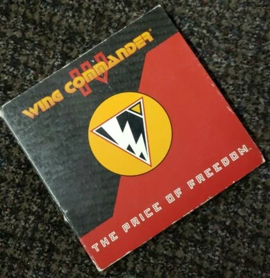 Wing Commander IV  the price of freedom video game CD-Rom EA Games 1995 Origins - Image 1 of 4