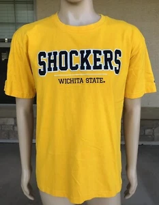 Vintage Wichita State Shockers Champion Authentic T Shirt Size Large - Picture 1 of 9