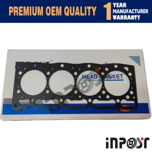 For Kubota V1505 KX71-3 KX71-3S Engine Cylinder Head Gasket 16394-03310 Metal - Picture 1 of 5