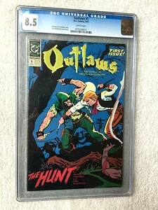 Outlaws #1 September 1991 CGC 8.5  white pages PLUS Free Five NM Book Bonus - Picture 1 of 12