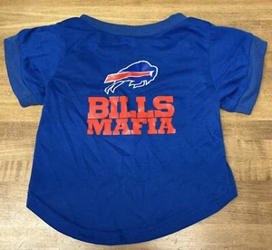 Maglietta cane Buffalo Bills Bills maglietta mafia media animale domestico piccola terra leggera - Foto 1 di 5