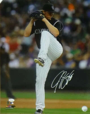 Jon Gray Autographed/Signed Colorado Rockies 16x20 Photo JSA 16875 PF - Image 1 of 2
