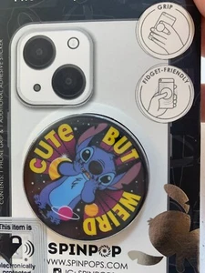 Disney Stitch phone grip / spinpop / cute but weird 8002400 - Picture 1 of 3