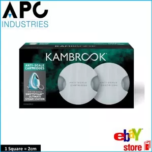 GENUINE KAMBROOK KSS600 SWIFTSTEAM ULTIMATE ANTI SCALE CATRIDGES KSS062BLU - Picture 1 of 2