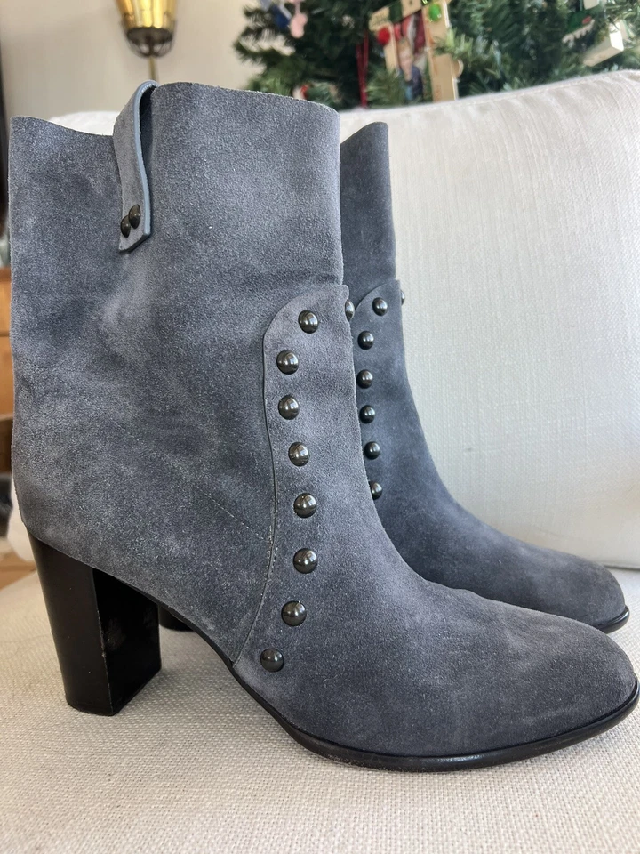 Botines de gamuza Sergio Rossi para mujer talla 10 marca de diseñador Foto 1 de 4