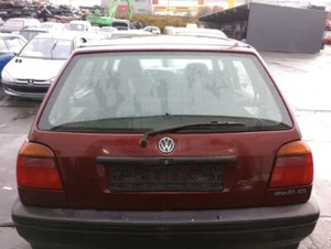 VW Golf III original Heckklappe mit Scheibe C3T Indianrot Bj 1994 - Bild 1 von 5