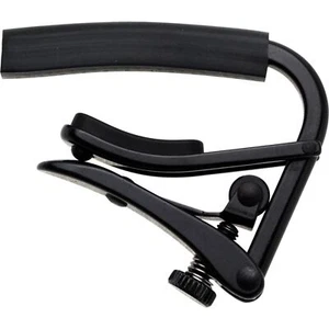 Shubb C4K Capo Noir for Electric Guitars, 7.25" Radius Fretboards, Black Chrome - Picture 1 of 3