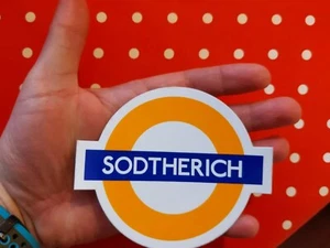 Chu - SODTHERICH - sticker RARE - BANKSY EINE STIK - Picture 1 of 11