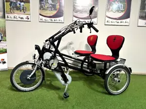 Van Raam Fun2Go Therapeutisches Elektro Parallel Tandem generalüberholt - Bild 1 von 8