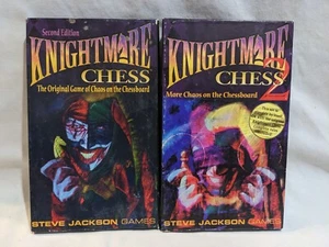 Knightmare Chess Box 1 & Box 2, Used, CIB, Cards in very good condition. - Picture 1 of 1