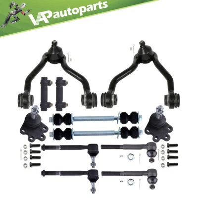 Front control arm ball joint tie rod end sway bar For Chevrolet K1500 GMC Yukon - Image 1 of 4