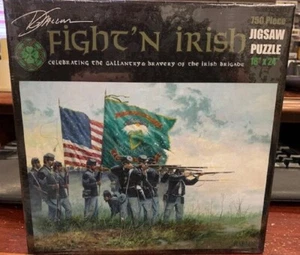 Dale Gallon Civil WAR FIGHTING IRISH PUZZLE 750 PIECES NEW   - Picture 1 of 1