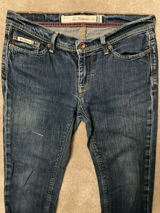 Ben Sherman Women Blue Jeans Straight Leg Size 30/32 - Picture 1 of 5