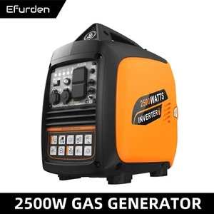 2500W Portable Inverter Generator Gas Powered Quiet for Camping RV Travel - Picture 1 of 9