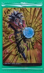 SON GOKU SUPER SAIYAN4 Dragon Ball Waffelkarte DBGT 4-20 BANDAI Itajaga Japan AGB - Bild 1 von 10