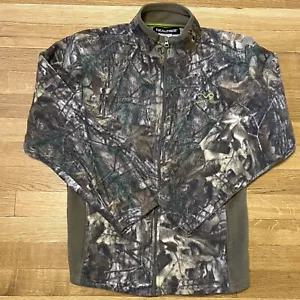 Realtree Jacket Womens XL Fleece Long Sleeve Full Zip Outdoors Camouflage - Picture 1 of 5