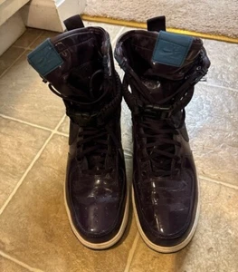 Size 12 - Nike Ruby Rose x SF Air Force 1 Premium Port Wine W - Picture 1 of 7