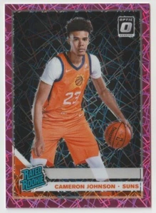 2019-20 Dunruss Optik rosa Geschwindigkeit 02/79 Cameron Johnson #200 - Bild 1 von 2