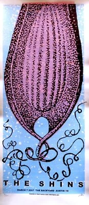 The Shins Concert Poster Print Mafia S/N Austin 2007 - Image 1 of 3