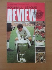 FOOTBALL LEAGUE REVIEW MAGAZINE VOL 5 - 1970/71 Luton-BOLTON