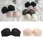 Women Traceless Bra Strapless  Underwear Without Steel Rings Invisible Bra Sexy
