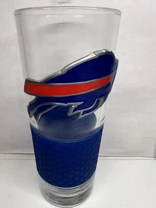 Buffalo Bills Metal Tag 22 oz Pilsner NFL Glas mit Silikongriff Selten Rarität - Bild 1 von 7