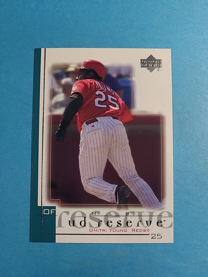 Dmitri Young 2001 Upper Deck UD Reserve Baseball Card # 174 I7912 - Image 1 of 2