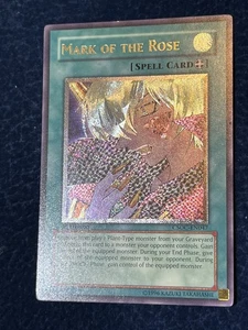Marca de la Rosa Gris Error de Impresión Csoc Ultimate Raro 1ª Edición Yugioh  - Imagen 1 de 6