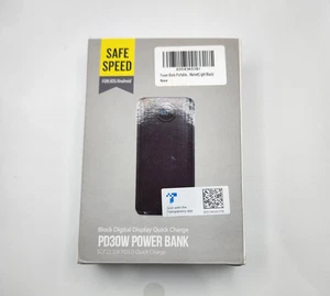 30,000mAh 30W Portable Power Bank With Digital Display Quick Charge Safe Speed - Picture 1 of 2