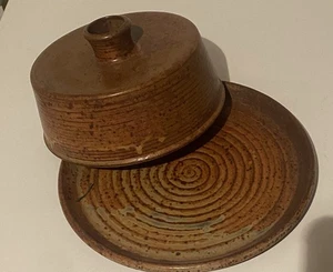 Käseglocke Keramik Keramikwerkstatt  - 23cm - Vintage - Bild 1 von 6