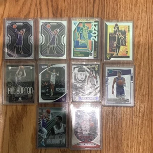 Tyrese Haliburton 2020-21 All Rookie 10 Card Lot - Picture 1 of 21